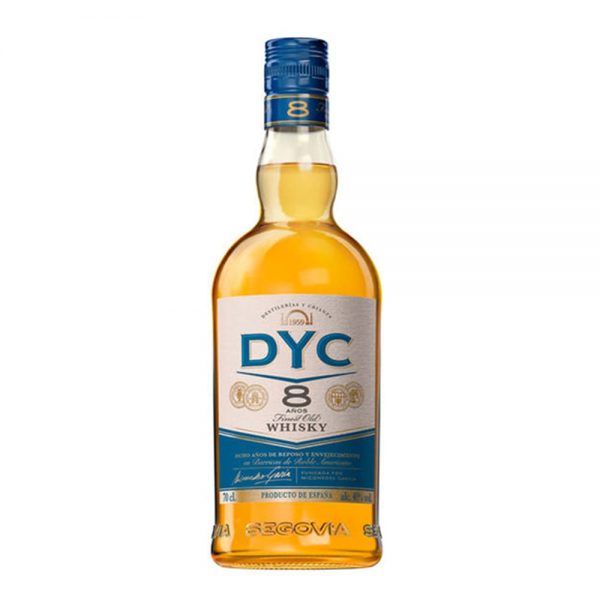 Whisky Dyc 8 años 70 cl.