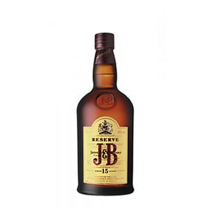 Whisky J&B reserva 15 años Blended Scotch 70 cl.