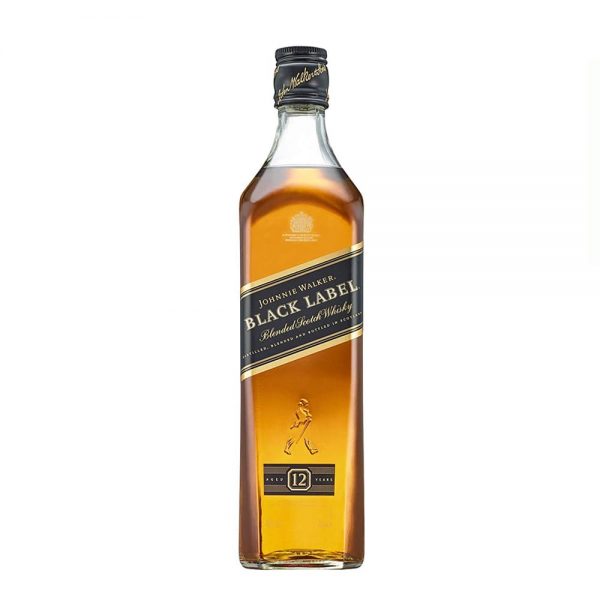 Whisky Johnnie Walker Black Label 12 años Blended Scotch 70 cl.