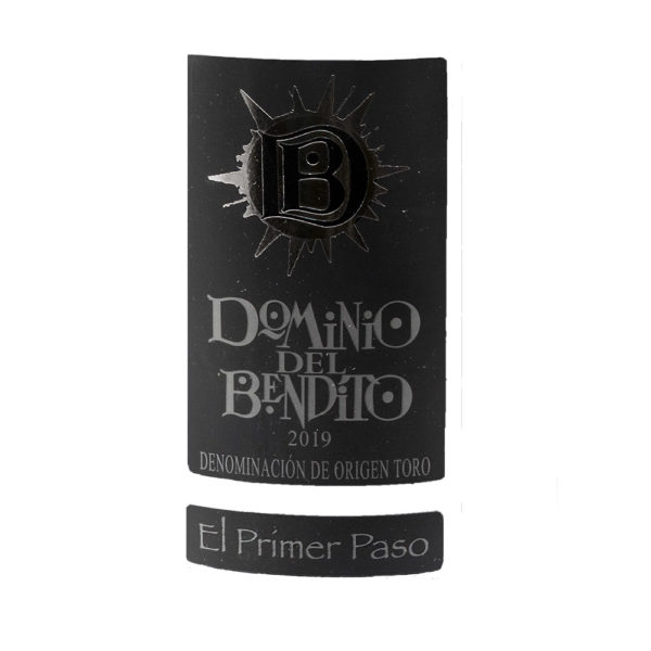 etiqueta vino tinto Dominio del Bendito El primer Paso Denominación de Origen Toro