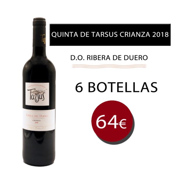 Quinta Tarsus Crianza 2018 6 botellas