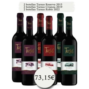 Colección Vinos Bodega Tarsus - unvinodivino