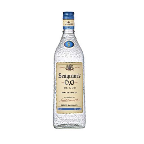 Gin Seagram’s 00 sin alcohol 1L