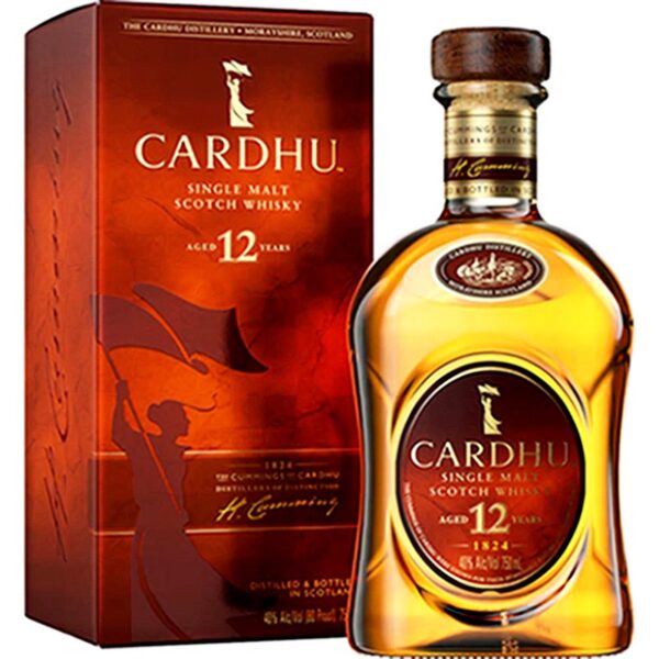 Whisky Cardhu 12 años 70cl