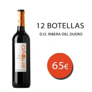 Tinto arroyo Joven 2021-12 botellas